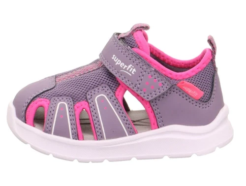 Superfit Wave sandal lilla/pink